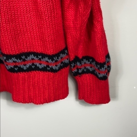 Vintage Floral Embroidered Sweater size L - Picture 11 of 16